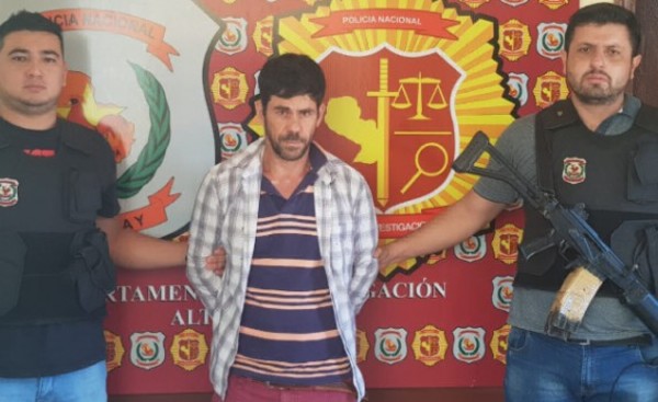 "Carnicero" fugitivo del Brasil es expulsado del país