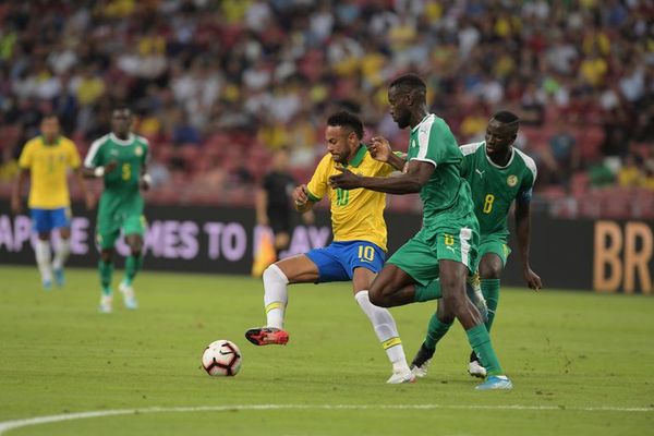 Senegal amarga a Neymar su partido 100 - Fútbol - ABC Color