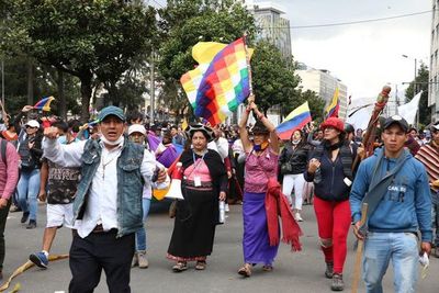 Sindicatos de Ecuador niegan diálogo con el Gobierno y dicen protesta seguirá - Mundo - ABC Color