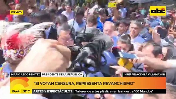 Abdo: “Me gustaría que ministros sean interpelados” - ABC Noticias - ABC Color
