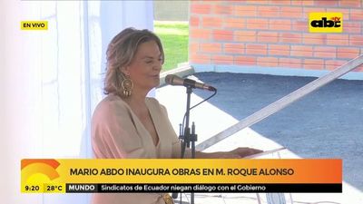 Abdo en inauguración de fábrica en Mariano Roque Alonso - ABC Noticias - ABC Color