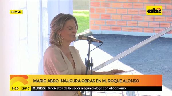 Abdo en inauguración de fábrica en Mariano Roque Alonso - ABC Noticias - ABC Color