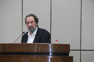 Domingo Laíno fue homenajeado en el Senado