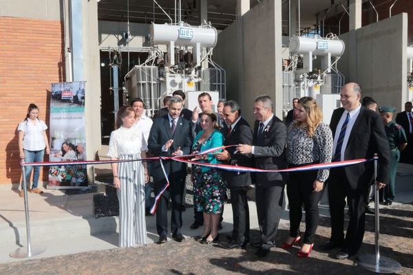 ANDE inaugura subestación en Mariano Roque Alonso - Nacionales - ABC Color