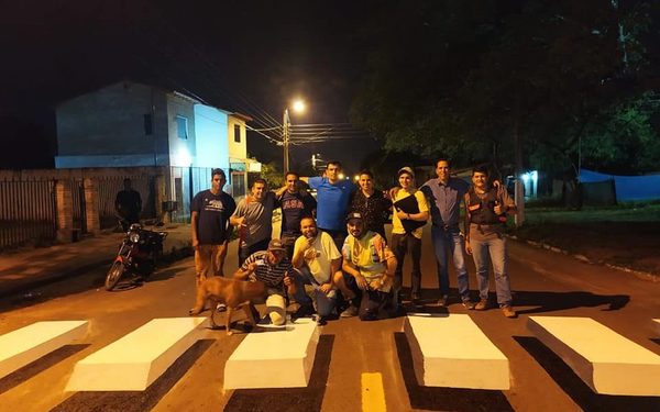 De franjas peatonales a un paseo 3D