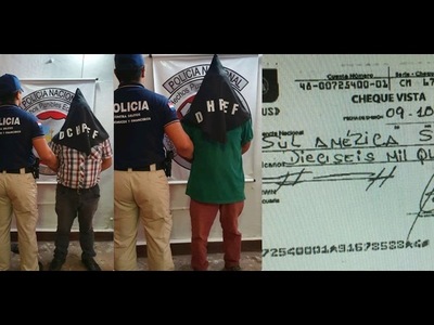 INTENTARON COMPRAR INSUMOS AGRÍCOLAS CON CHEQUE ROBADO
