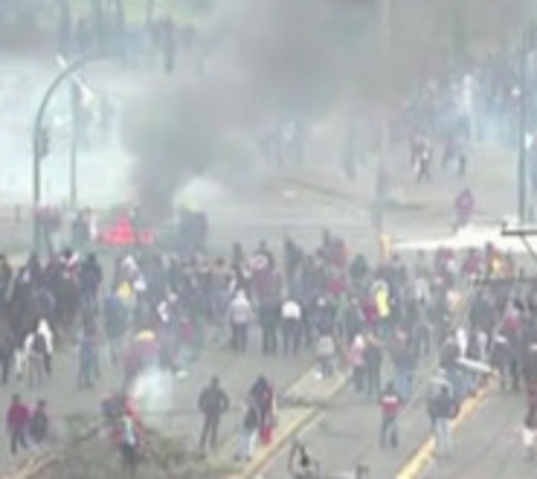 Indígena fallece durante duras protestas en Quito - Paraguay.com