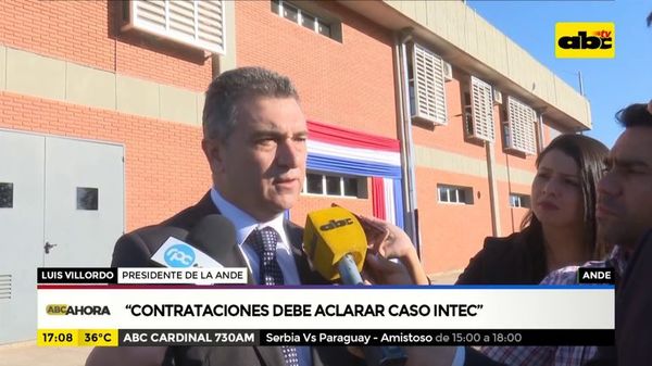 Contrataciones debe aclarar casi Intec - ABC Noticias - ABC Color