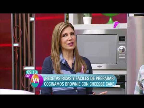 Momento dulce: “Brownie con cheesse cake“