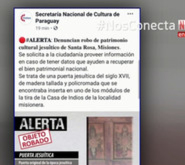 Roban patrimonio nacional en Misiones - Paraguay.com