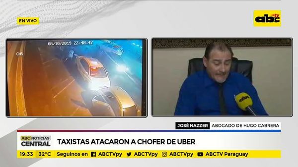 Taxistas atacaron a chofer de Uber: Abogado de la víctima - ABC Noticias - ABC Color