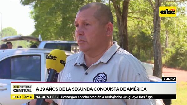 Olimpia: A 29 años de la segunda conquista de América - ABC Noticias - ABC Color