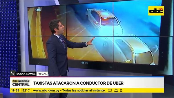 Taxistas atacaron a chofer de Uber: “Ya identificamos a los responsables” - ABC Noticias - ABC Color