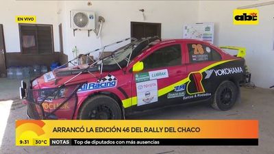 Arrancó la edición 46 del rally del Chaco - ABC Noticias - ABC Color