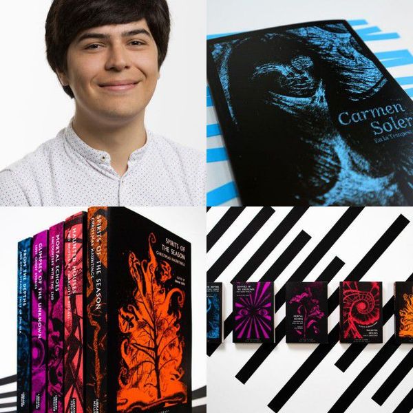 Con atractivas portadas, joven diseñador engalana obras literarias - Periodismo Joven - ABC Color