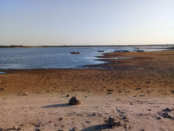 Nivel del río Paraguay descendió vertiginosamente - Nacionales - ABC Color