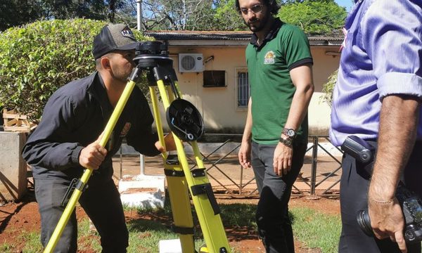 Adquieren equipos topográficos para mapeo de Ciudad del Este