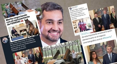 HOY / "Akapeté" de EE.UU a Abdo, superación a don Mario en memes: 'Presidente débil y torpe'