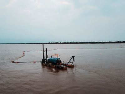 Bajante del río Paraguay obliga a realizar dragado en puntos críticos