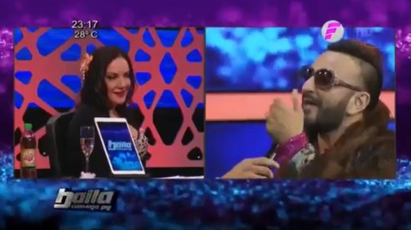 El imperdible "dueto" entre Zuni Castiñeira y "El Churero"