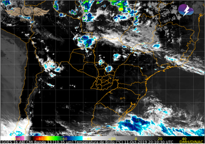 Lanzan alerta meteorológica para Amambay - ADN Paraguayo
