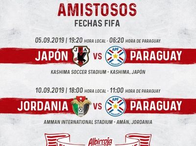La selección nacional enfrentará a Japón y Jordania en septiembre