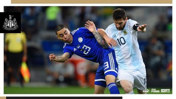Newcastle destaca en redes sociales trabajo de Miguel Almirón contra Argentina