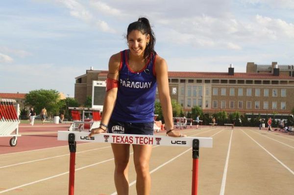 Camila Pirelli presente en el Sudamericano de Atletismo