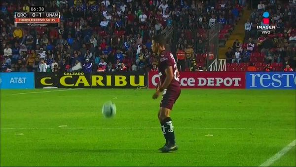 Juan Iturbe anda de racha en Mexico