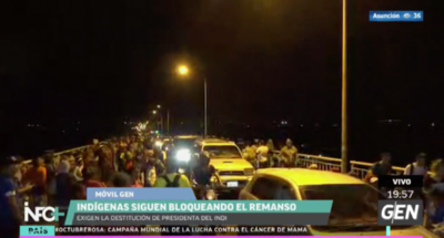 HOY / Hambre, sudor y lágrimas en el puente; nativos bloquean y exigen hechos, gobierno duda