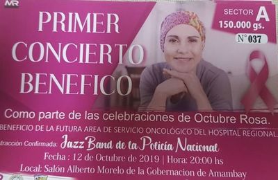 Octubre Rosa: La Jazz Band de la Policía brindará un concierto en Pedro Juan - Nacionales - ABC Color