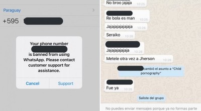 WhatsApp bloquea cuentas de cientos de usuarios por una broma sobre pedofilia » Ñanduti