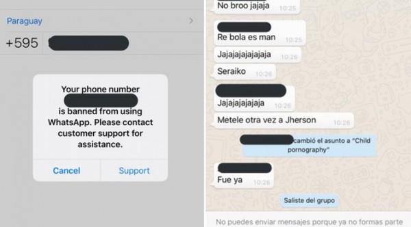 WhatsApp bloquea cuentas de cientos de usuarios por una broma sobre pedofilia » Ñanduti
