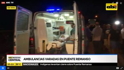 El doble calvario de una niña y el llanto de su socorrista en medio de infernal bloqueo  - Nacionales - ABC Color