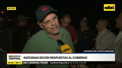 Indígenas exigen respuesta del gobierno - ABC Noticias - ABC Color