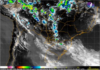 Alertan sobre tormenta intensas para esta noche