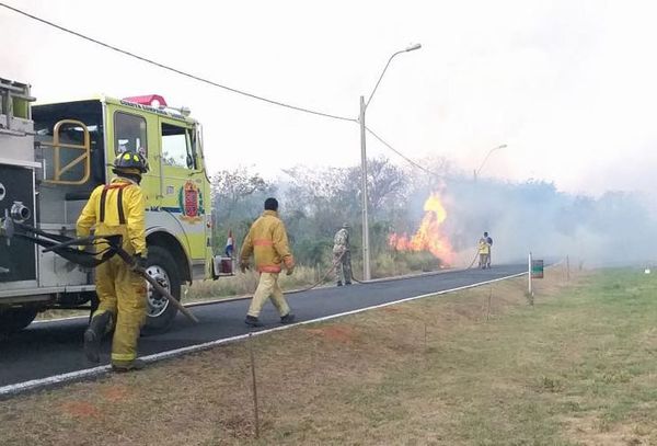 30 hectáreas fueron destruidas por las llamas