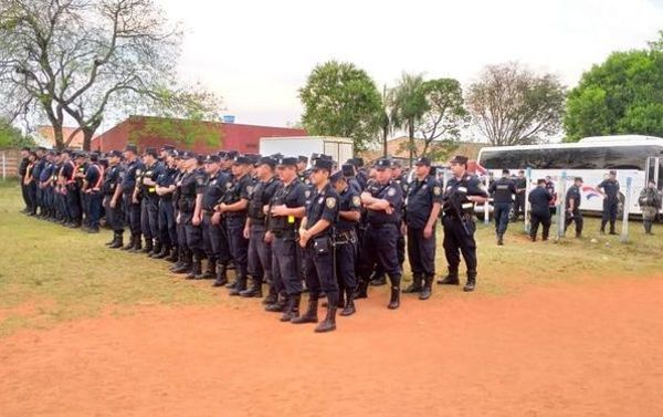 700 policías listos para desalojar a 1.300 familias en Luque