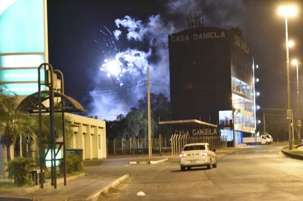 700 petardos fueron incautados de 11 detenidos de los disturbios ocurridos en el Hotel Bourboun