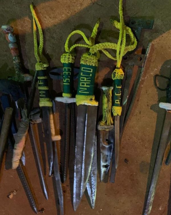 Un arsenal fue secuestrado de celdas de la penitenciaria de Encarnación