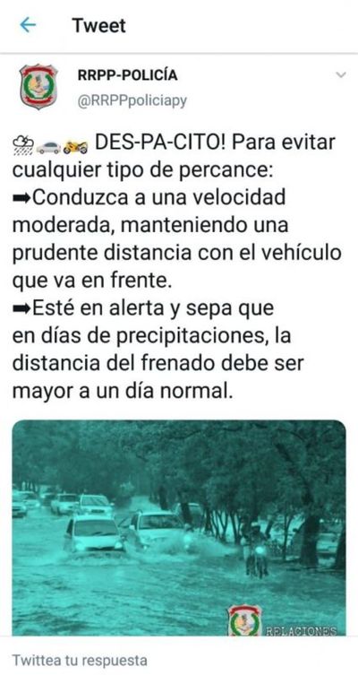 Al ritmo de Des-pa-cito, Policía Nacional recomienda no atropellar raudales