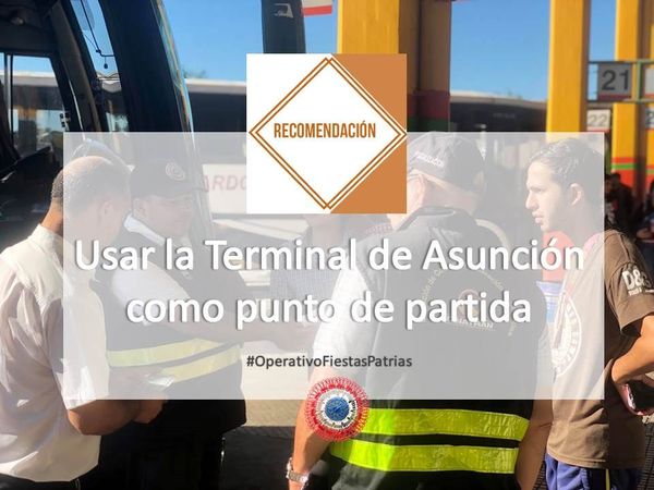 Recomiendan comprar pasajes en ventanillas de la Terminal de Omnibus