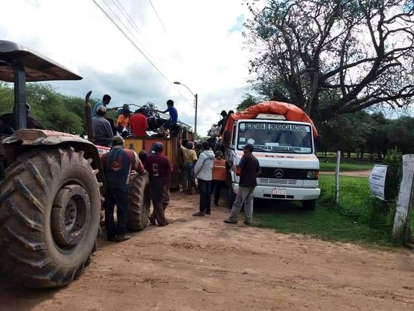 Sigue llegando asistencia para gente del Chaco