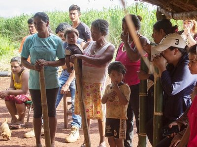 Presionan a Itaipú para que dé una respuesta a indígenas en reclamo
