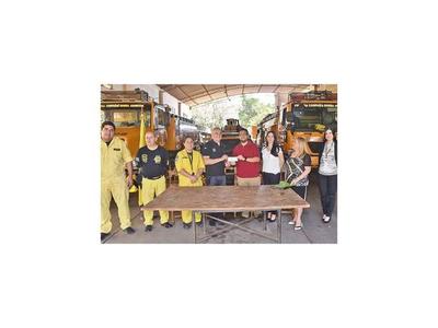 Gracias a donación, bomberos repararán   valiosa autobomba