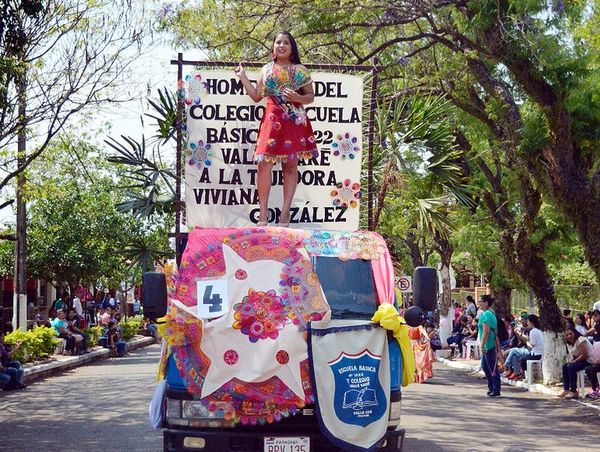 Feria artesanal, desfile de carrozas y peña del  ñandutí, en Itauguá - Interior - ABC Color