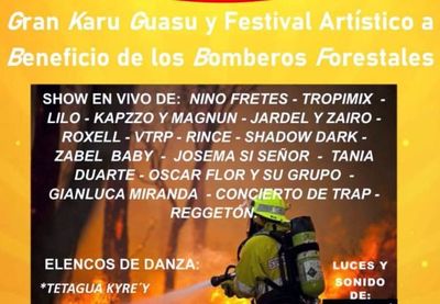 Karu Guasu y festival a beneficio de bomberos - Interior - ABC Color