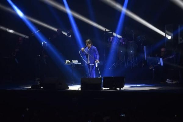 Roberto Carlos hizó templar de romance el SND Arena