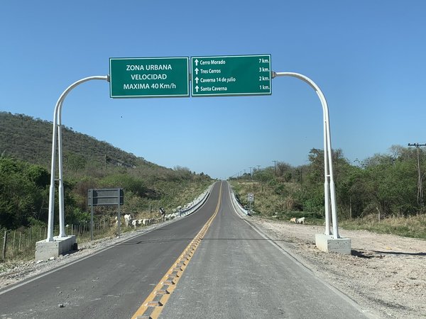 Inauguran 30 km de asfaltado en Vallemí