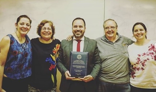 Jorge Heisecke recibió su título universitario